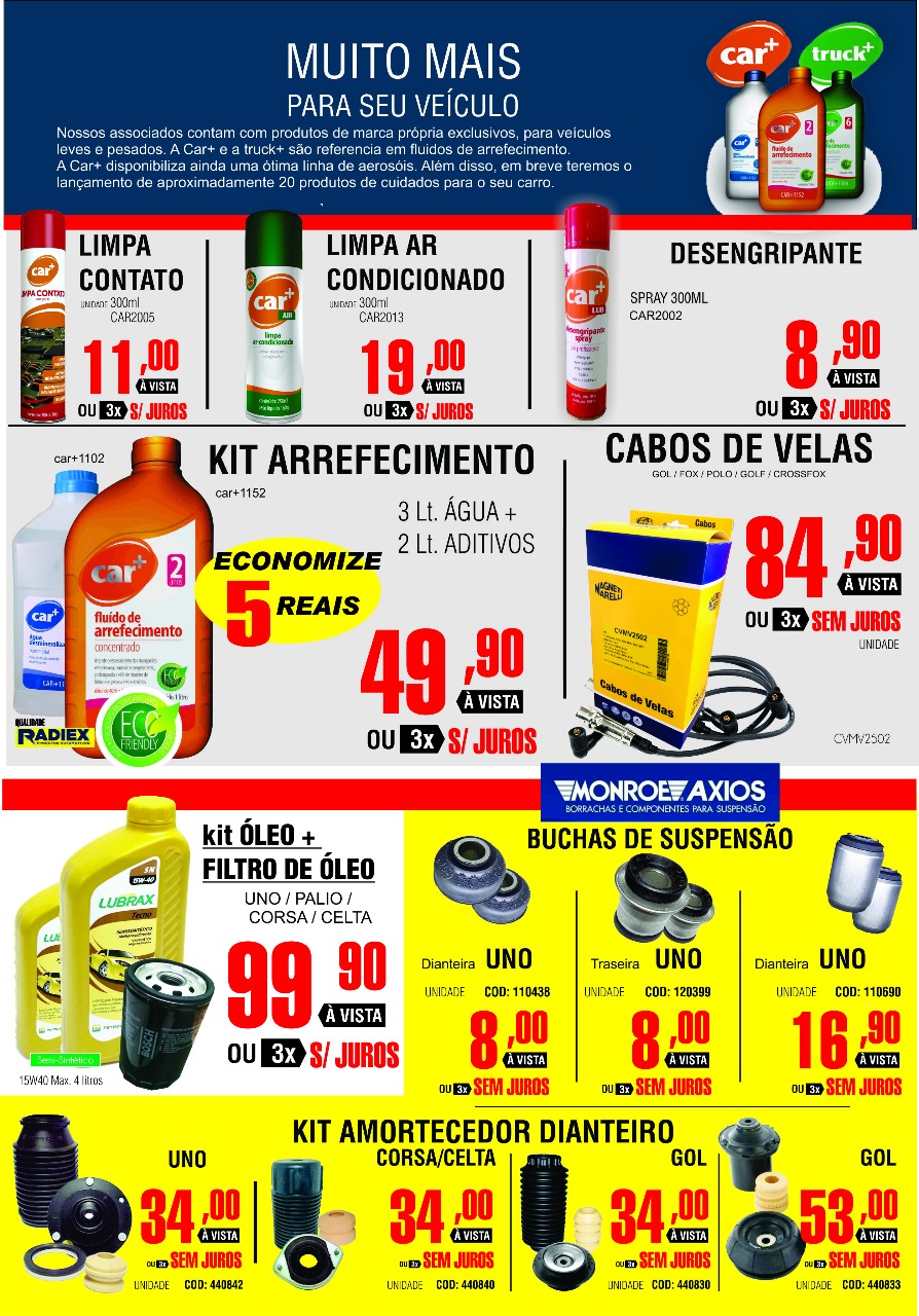 A maior rede de auto peças do Brasil presente em Camapuã, confira as